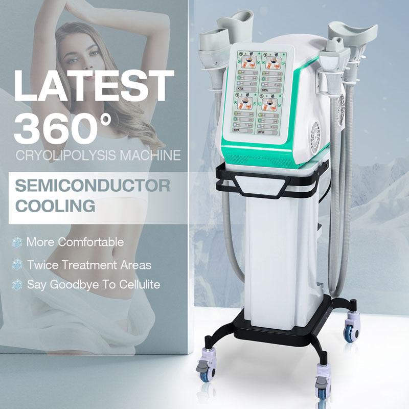 Professional 4-in-1 Cryotherapy Platform: Multi-Zone Fat Reduction & Skin Tightening