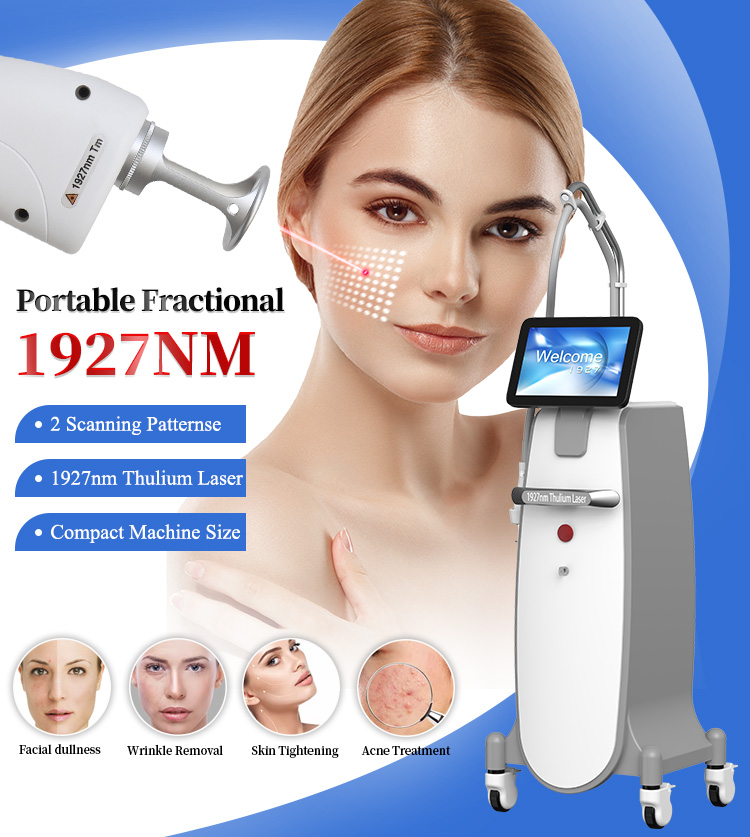 1927nm Thulium Fiber Array: Non-Invasive Repair and Skin Rejuvenation