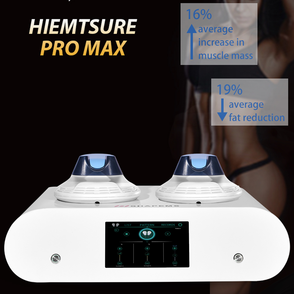 Portable Body Contouring Device - Dual-Handle High-Intensity Electromagnetic Therapy Machine for At-Home Small Clinic Body Sculpting